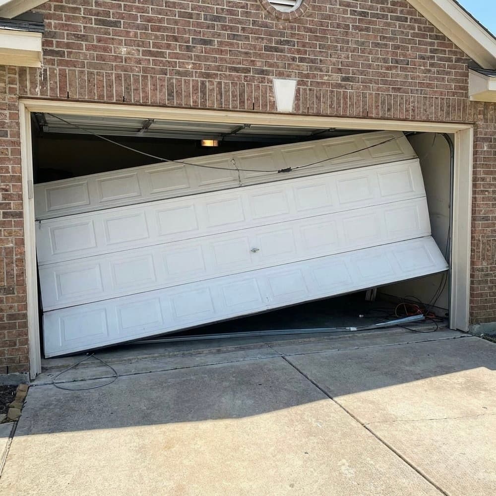 Garage Off Track Repair in Naperville, IL