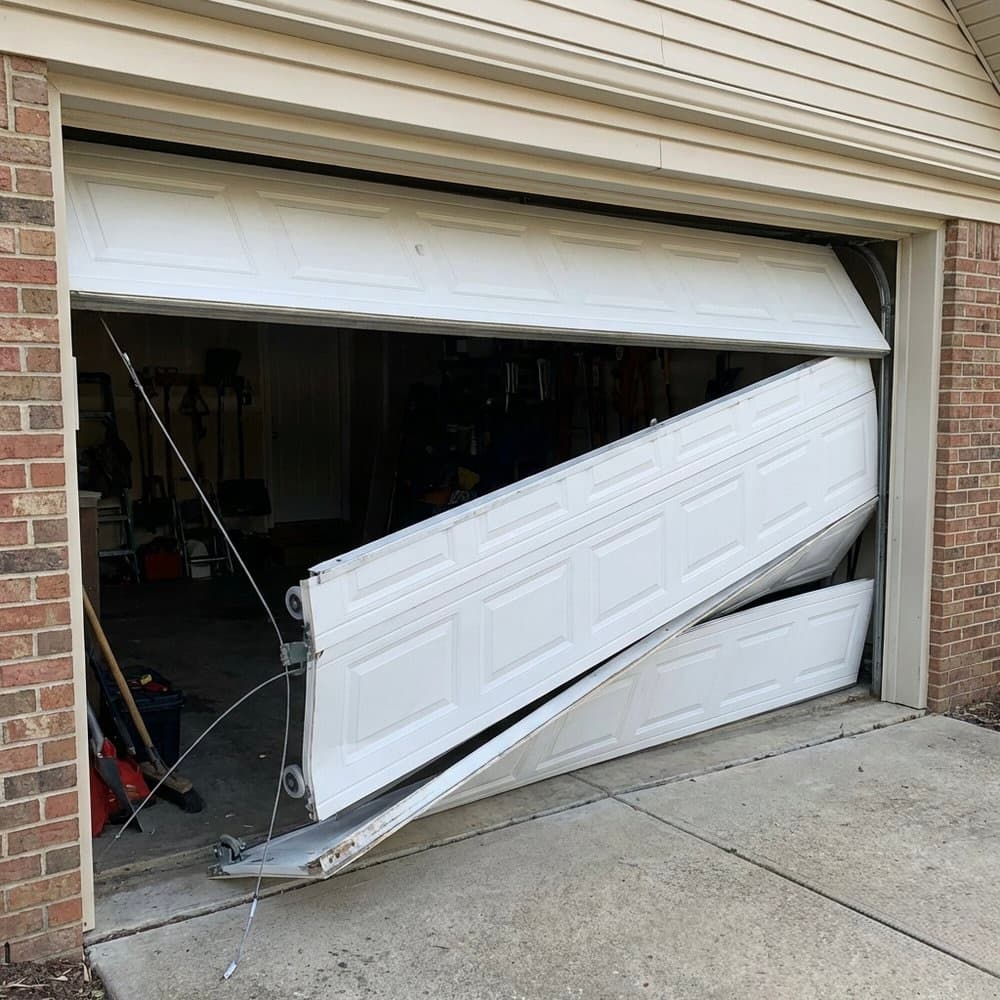 Garage Off Track Repair in Naperville, IL