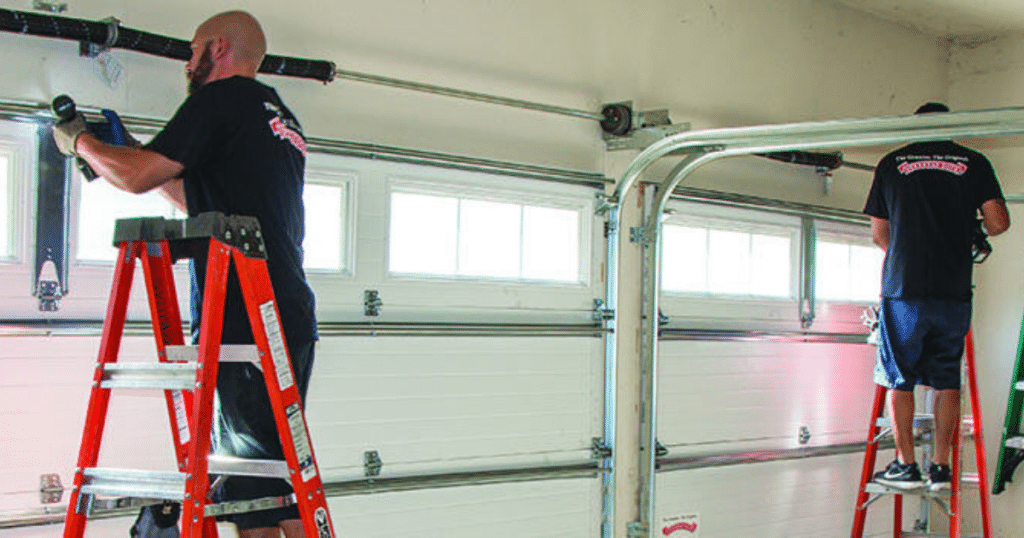 commercial overhead door repair in Naperville, IL