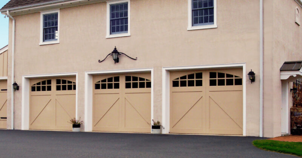 side hinged garage doors