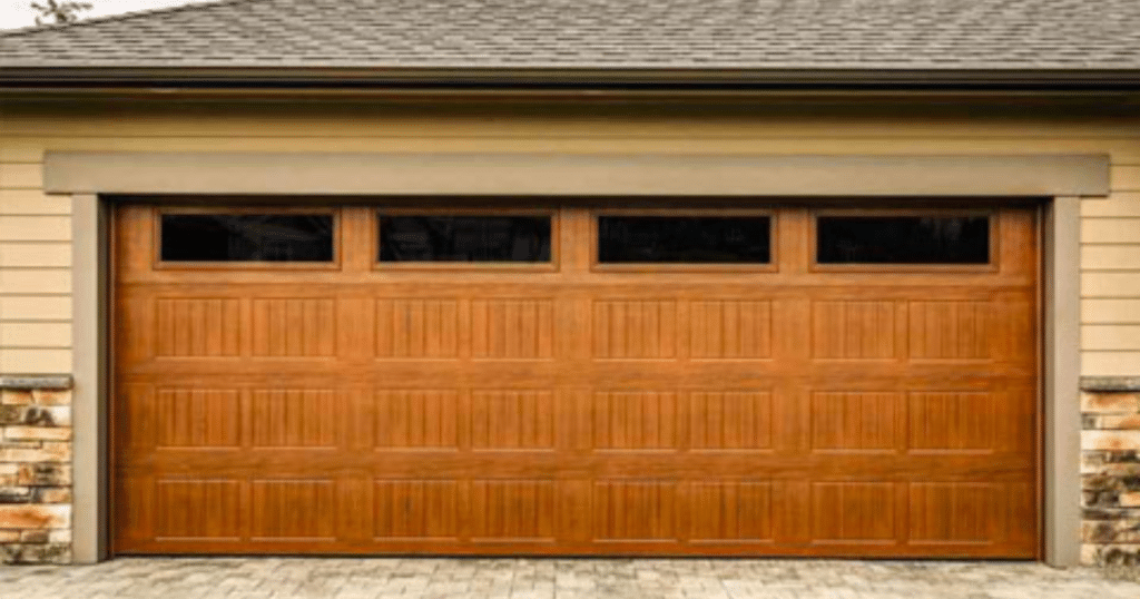 garage door cover panel